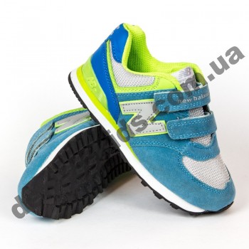 Детские кроссовки New Balance голубые